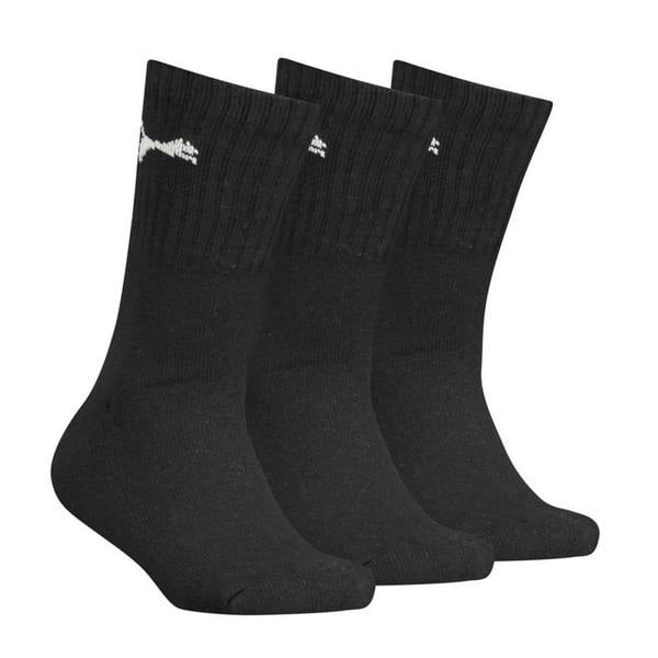 Puma Childrens/Kids Logo Crew Socks (Pack Of 3) - Black - 