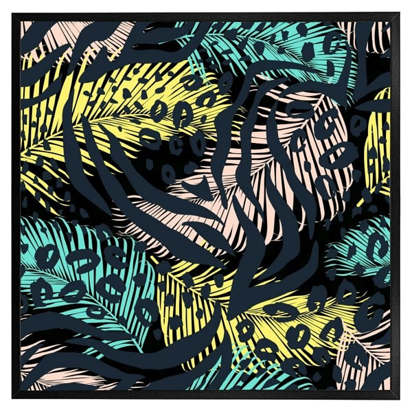 Benjamin Tate Design Animal & tropical print (Picutre Frame)
