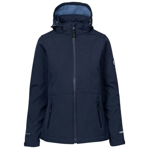 Trespass Women's Christine DLX Soft Shell Jacket - Navy Marl