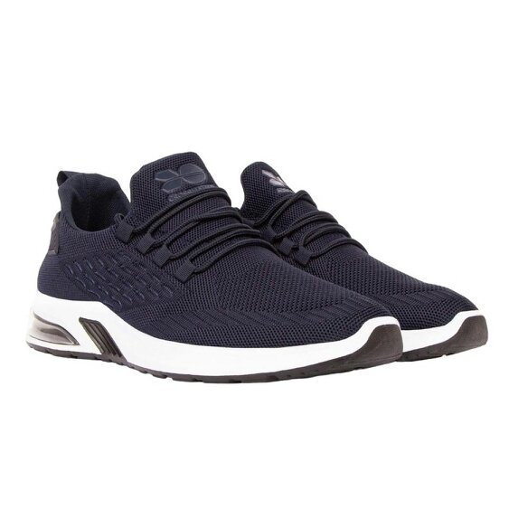 Crosshatch Mens Armilla Trainers - Navy - Navy - 80% Textile/20% TPR