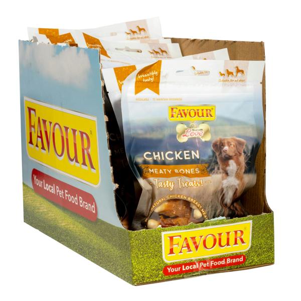 Favour Chicken Meaty Bones 100g