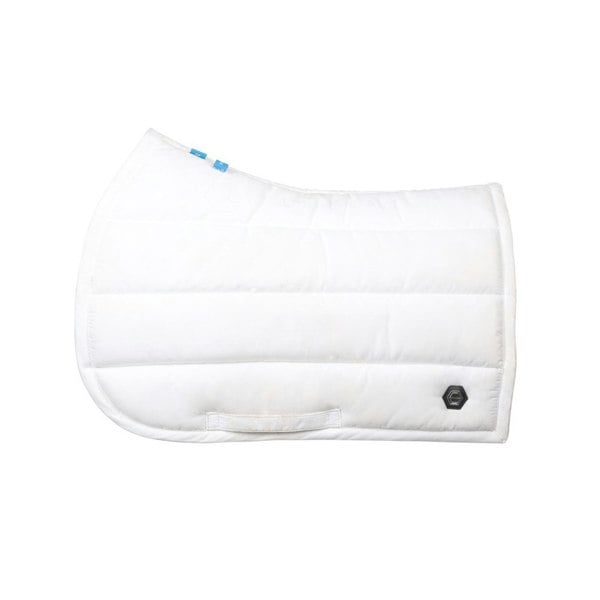 Coldstream Belford Suede Horse Saddlepad - White