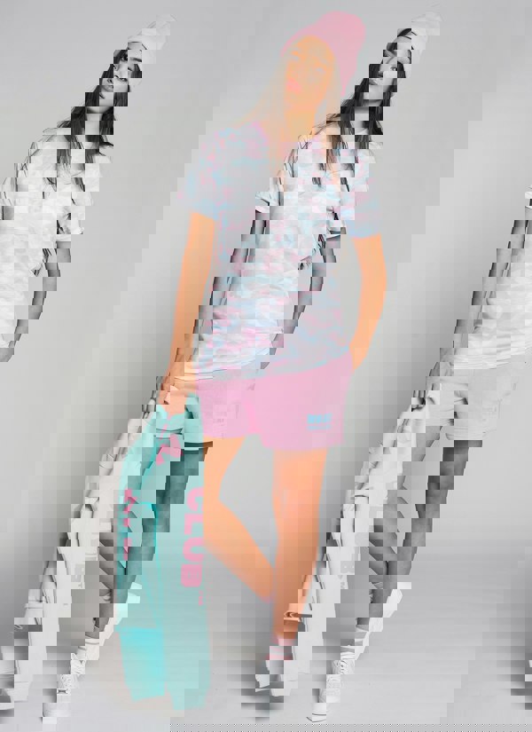 Beat Girlz Club Candy T-Shirt - Miami Pink Camo