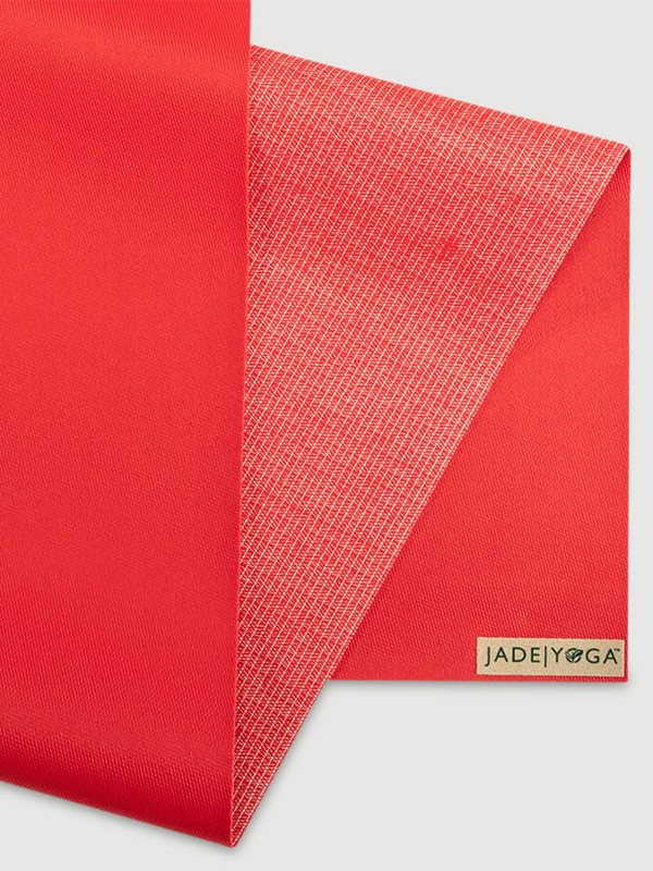 Jade Yoga Voyager Yoga Mat 1.6mm - Fire Engine Red
