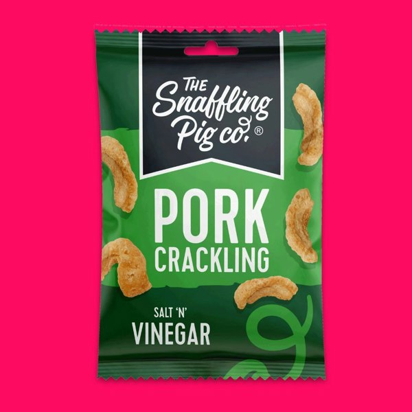 The Snaffling Pig Co Salt 'N' Vinegar Pork Crackling Case