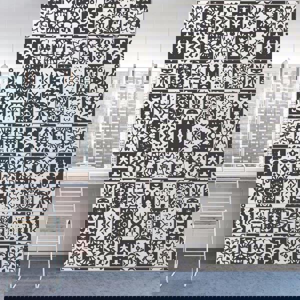 WT1560 - Marjorelle Moroccan Wall Tile Sticker Set - 15 cm x 15 cm - 24 pcs