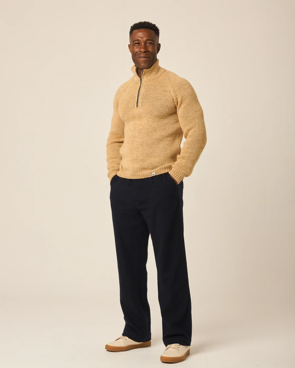 Peregrine Clothing Bristol Zip Neck Jumper