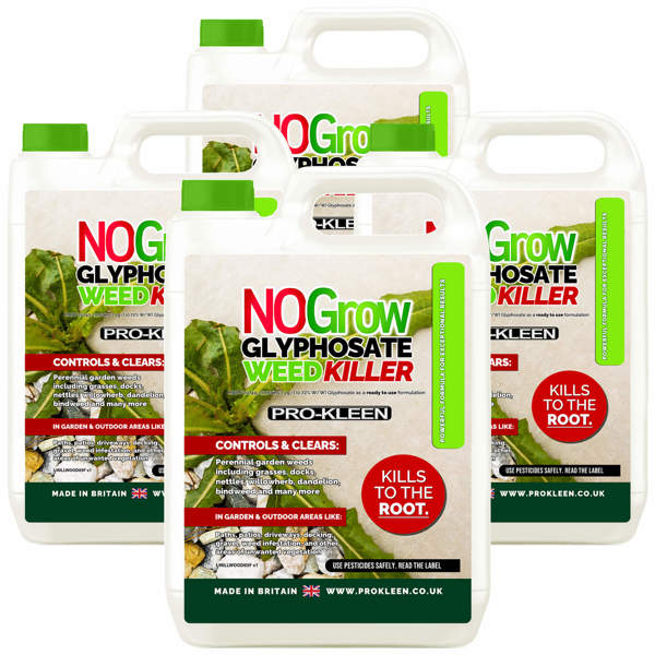 ProKleen Pro-Kleen NOGROW WeedKiller 16 Litre Deep Root Killing 7.2g/l Weed Killer Ready to Use Formula Supplied with Spray Head