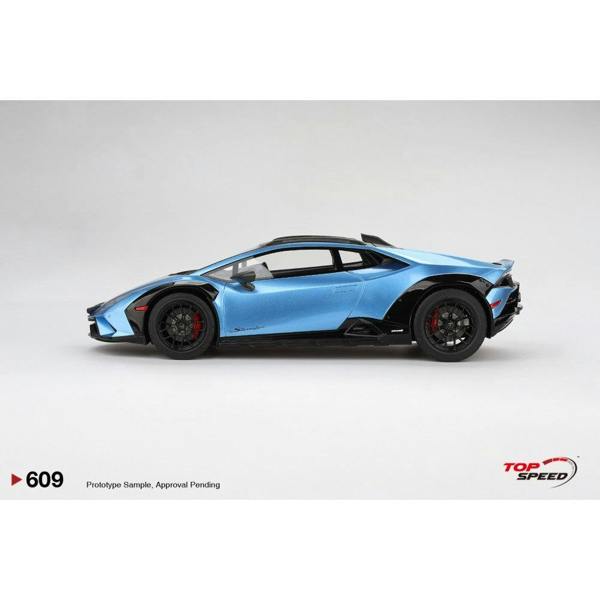 MCSlots Lamborghini Huracan Sterrato Blu Aegir 1:18 Scale Topspeed TS0609