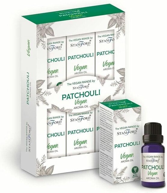 Stamford Vegan Patchouli Fragrance Oils for Home Fragrance, 6 x 10ml