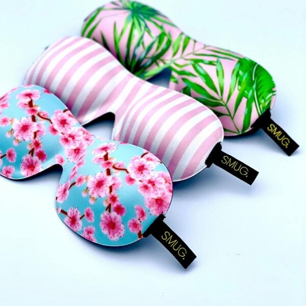 SMUG Contoured 3D Blackout Sleep Mask - Candy Shop Print