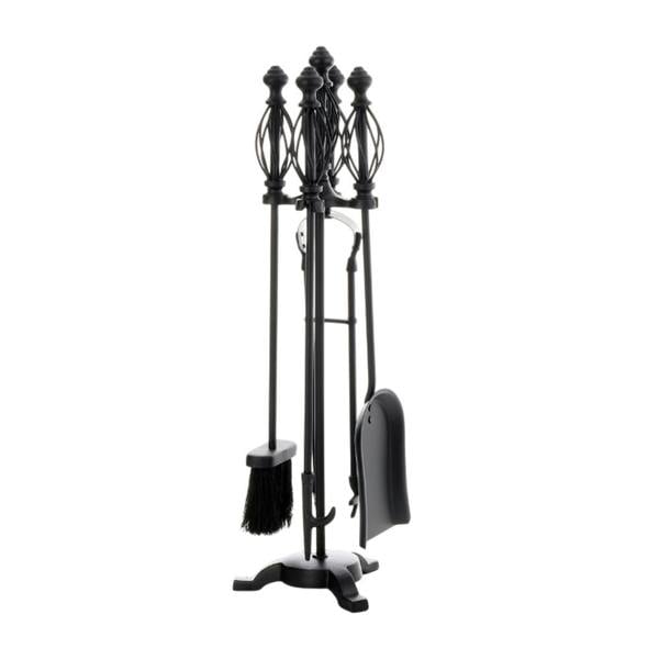 Leecroft Cage Handle Companion Set Black 27'' - One Colour - 