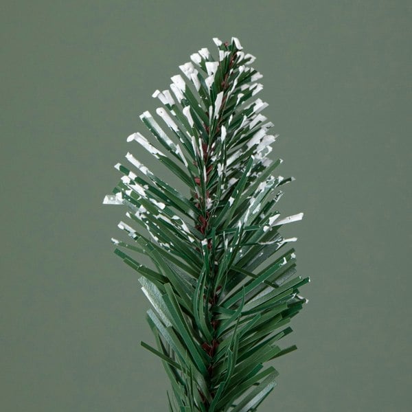 Samuel Alexander 5ft (1.5m) Tall Rocky Mountain Pine Christmas Tree with 526 Snow Tipped Branches & Pinecones