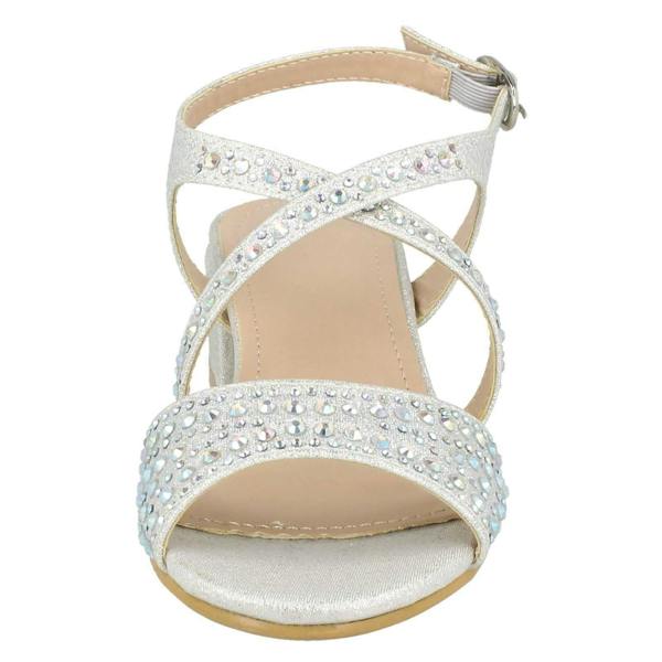 Spot On Girls Spot On Mid Heel Mule Sandals H1105