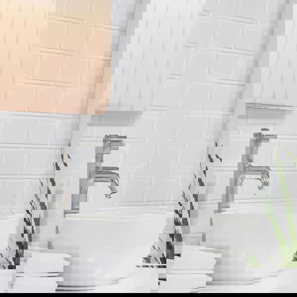 WT3D1808 - Pure White Glossy Subway Metro Classic Brick 3D Tile Sticker 30.5 x 15.4cm (12 x 6 in) - 20pcs in a pack