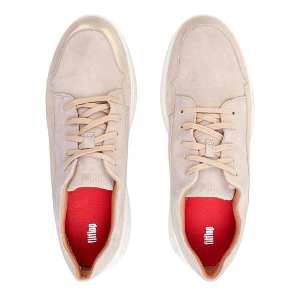 Fit Flop Womens/Ladies Freya Suede Trainers - Beige - 