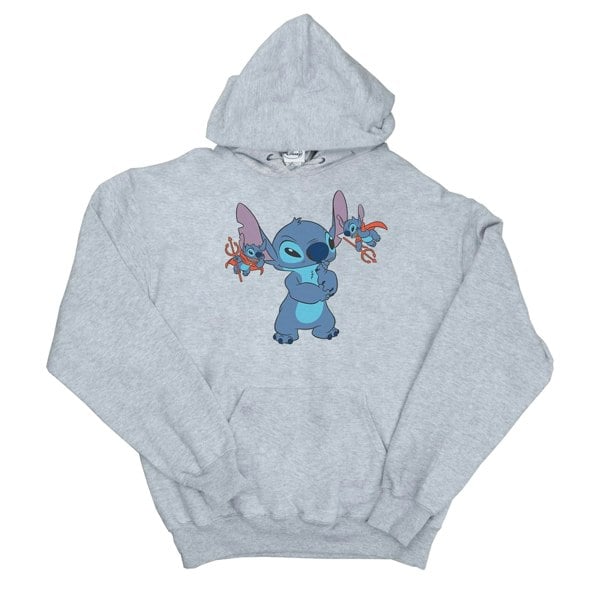 Disney Womens/Ladies Lilo And Stitch Little Devils Hoodie - Sports Grey