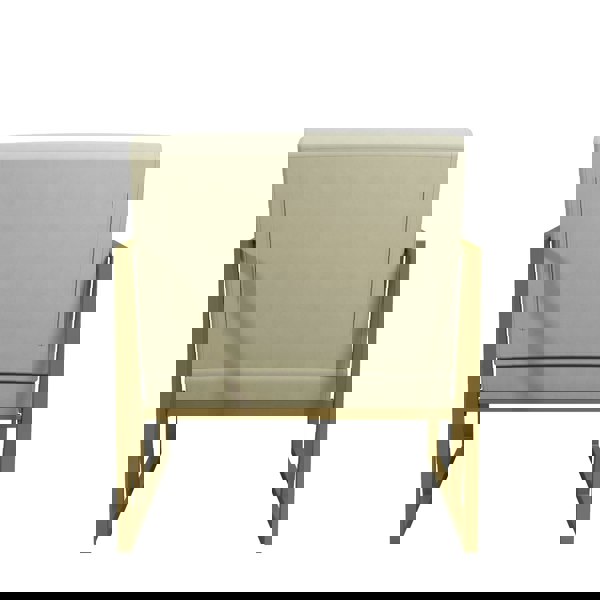 Dorel Home Lexington Modern Chair in Ivory