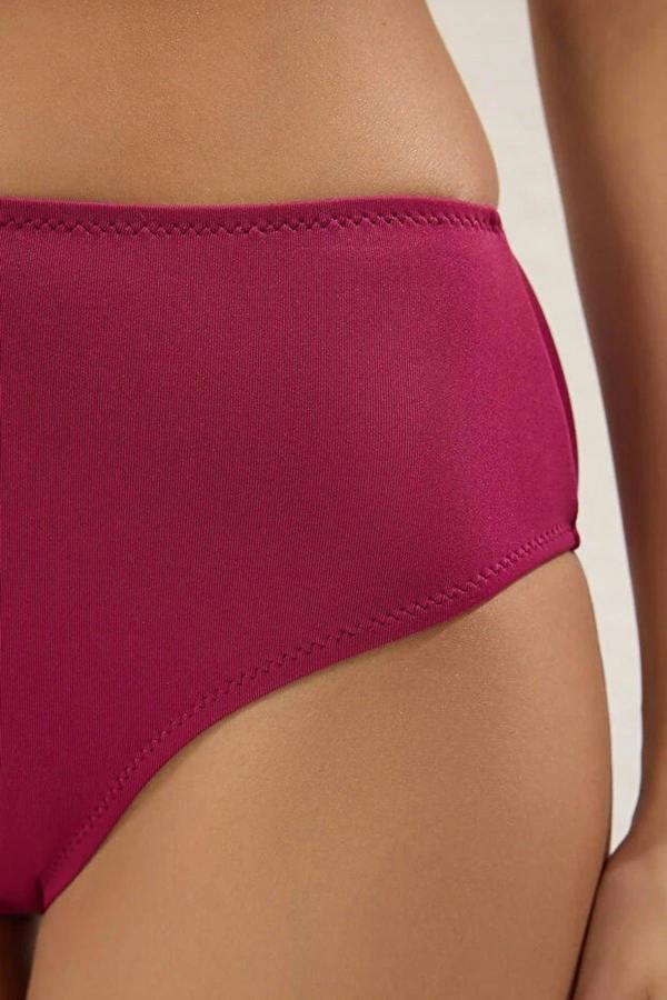 WOVCOR High Waist Hipster Basic Bikini Bottom