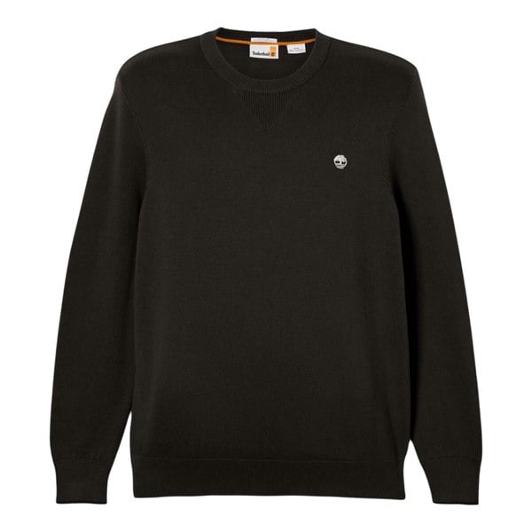 Timberland Mens John Crew Neck Sweatshirt - Black
