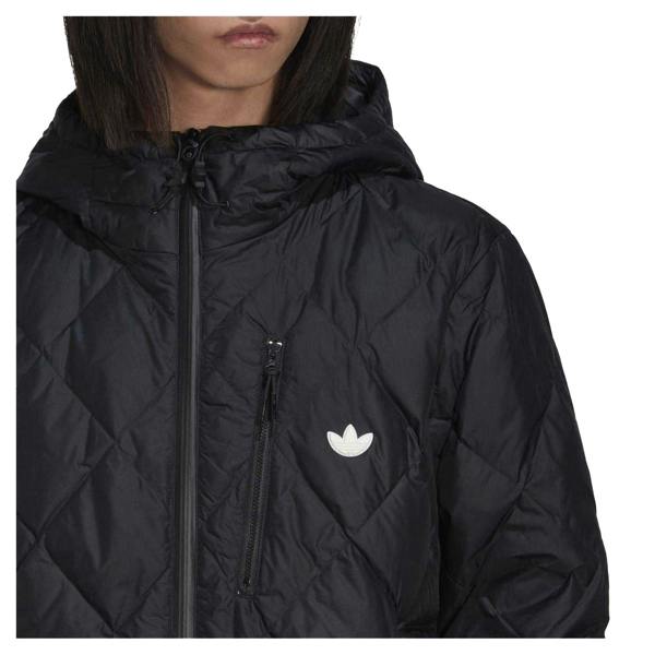 Adidas Unisex Adult Regular Hooded Jacket - Black - 
