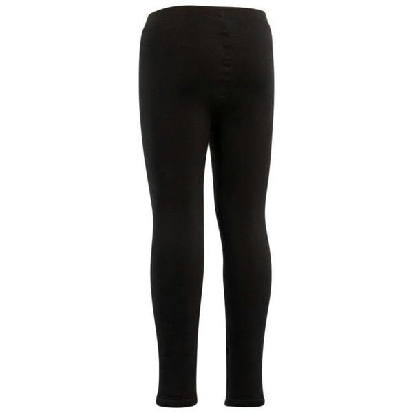 Trespass Childrens/Kids Fuzzy Sherpa Lined Leggings - Black - 