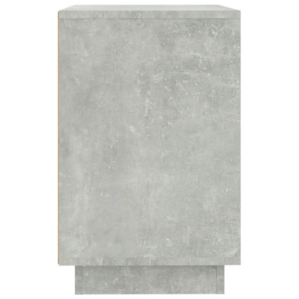 Berkfield Sideboard Concrete Grey 102x35x60 cm Engineered Wood