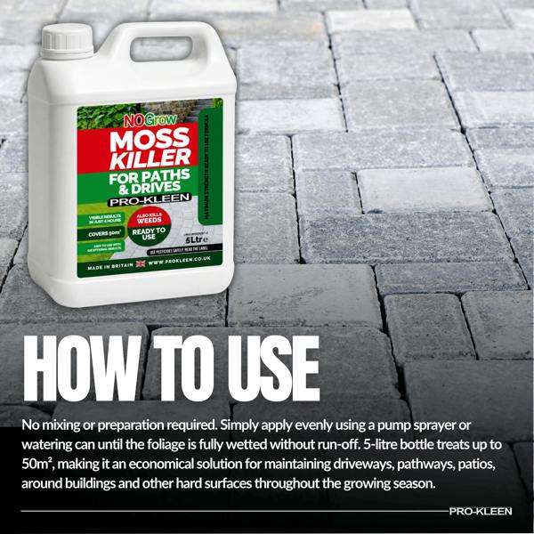 ProKleen Pro-Kleen Moss Killer For Paths and Drives