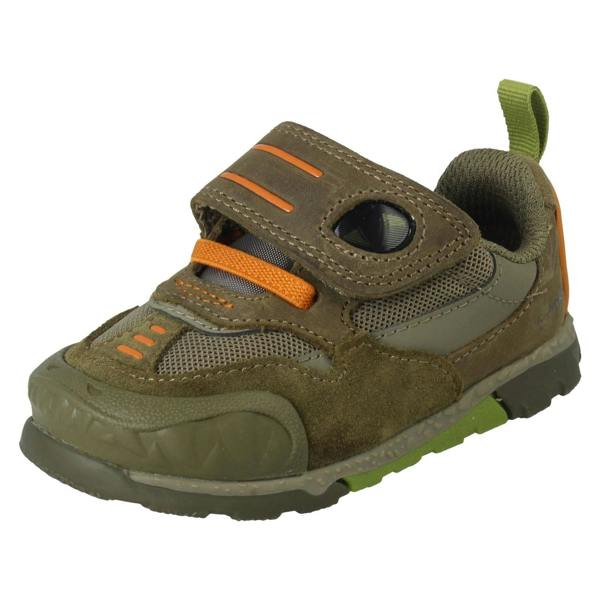 Clarks Boys Clarks Dino Design Trainers Steggy2 See T