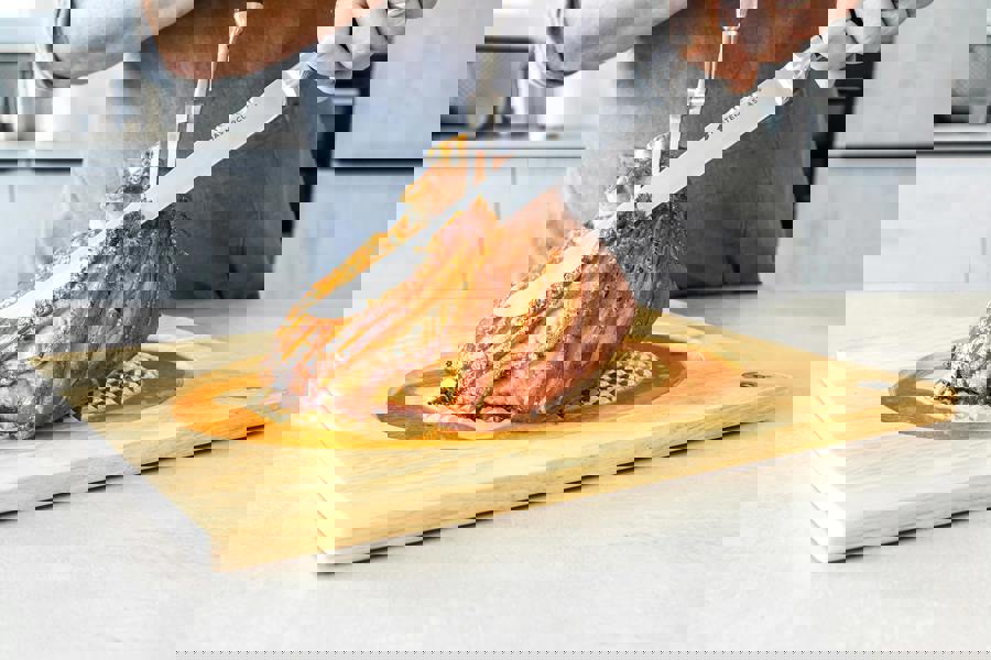 MasterClass Wooden Spiked Carving Board