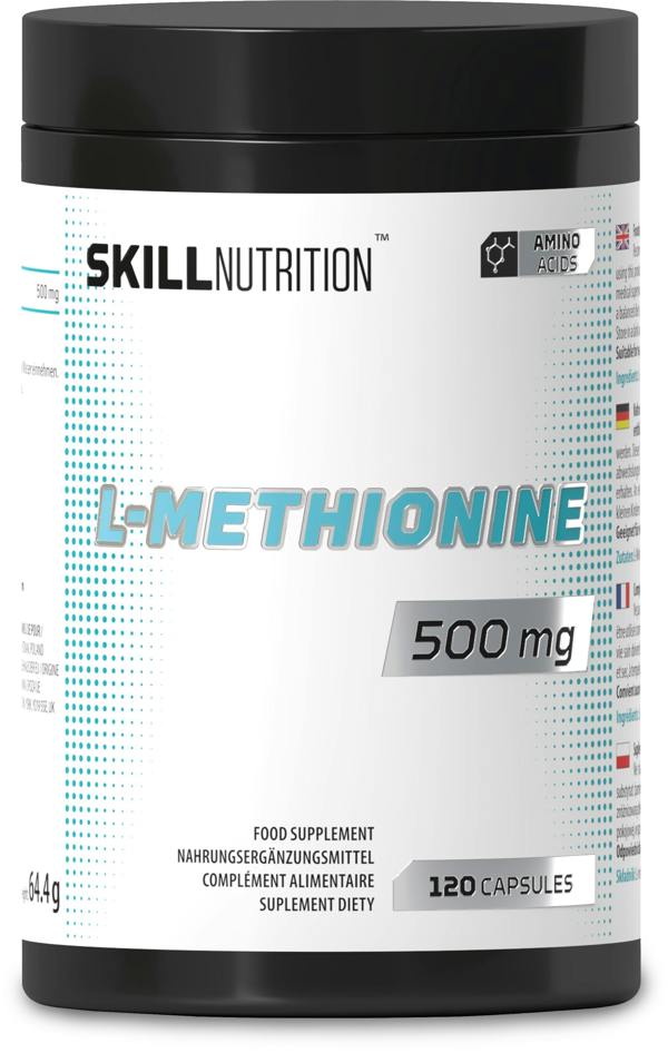 Skill Nutrition L-Methionine, 500mg - 120 vegan caps