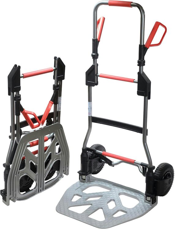 RuXXac Jumbo 2234-61 Folding Sack Truck Barrow, Hand Trolley Cart, 250kg Capacity