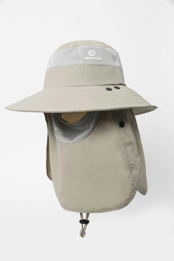 Anniou UPF 50+ Bucket Hat with Face & Neck Cover