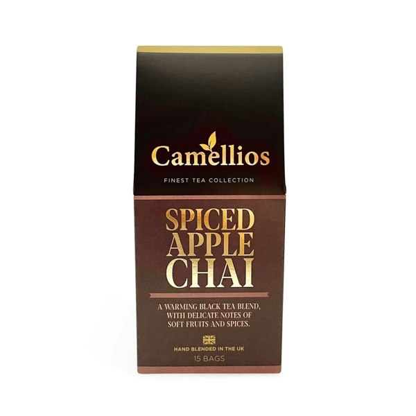 Camellios Spiced Apple Chai - Pyramid Tea Bags