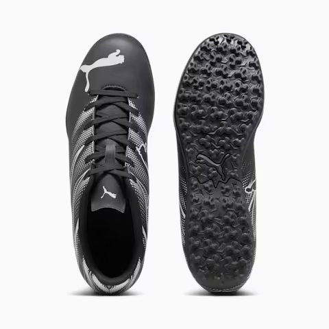 Puma Mens Attacanto Turf Training Football Boots - Black/Silver