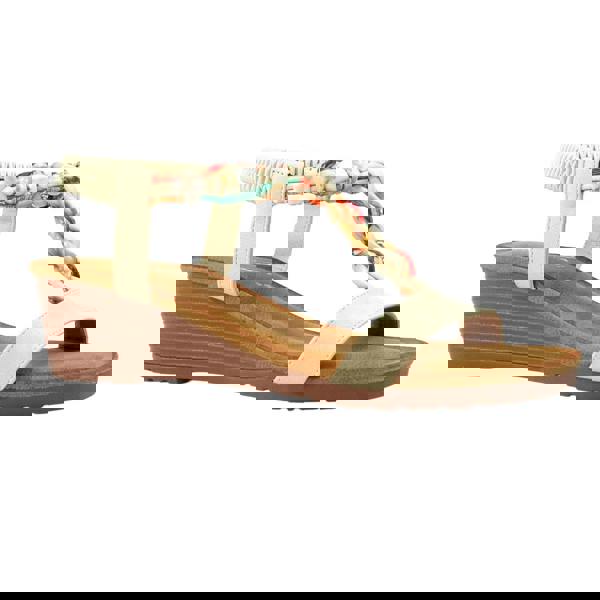 Lunar Womens/Ladies Clemont Sandals - Beige - 