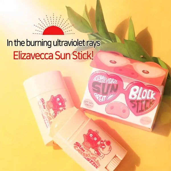 ELIZAVECCA Milky Piggy Sun Great Block Stick 22g