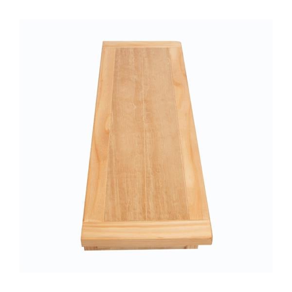 Cabinet Bits Lugo Waxed 1 Drawer TV Cabinet Brass Drop Handle