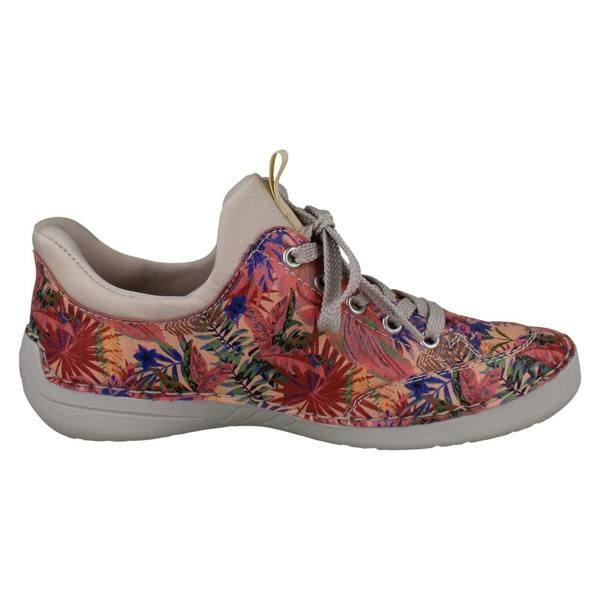 Rieker Ladies Rieker Ready2Go Slip On Jungle Print Trainers 52567
