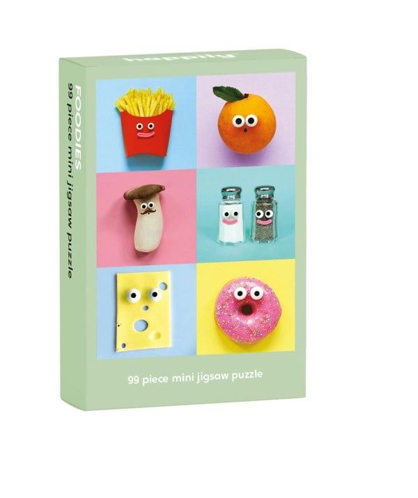Happily Puzzles Foodies - 99 Piece Mini Jigsaw Puzzle