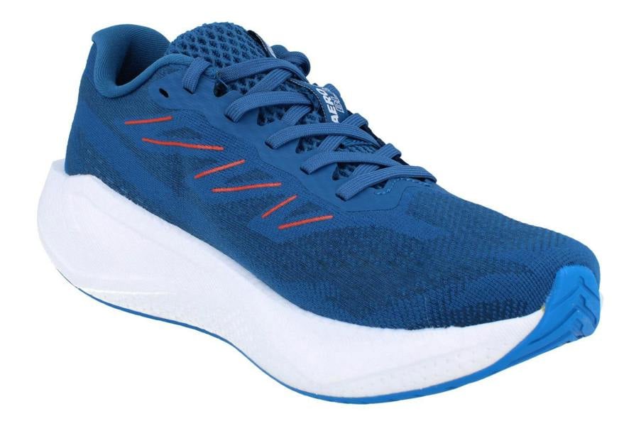 Salomon Aero Blaze 3 Mens Running Trainers 478732 Shoes  478732 - Dark Blue White Cherry Tomato 478732 - Photo 3