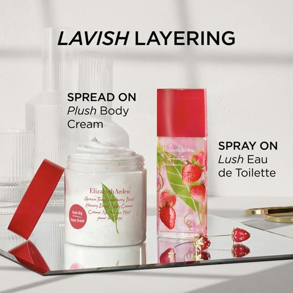 Elizabeth Arden Green Tea Strawberry Basil Honey Drops Body Cream