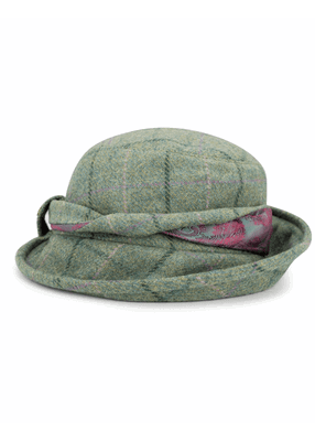 Hoggs of Fife Roslin ladies Tweed Twist Hat
