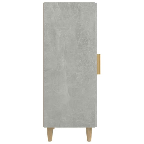 Berkfield Sideboard Concrete Grey 34.5x34x90 cm Engineered Wood
