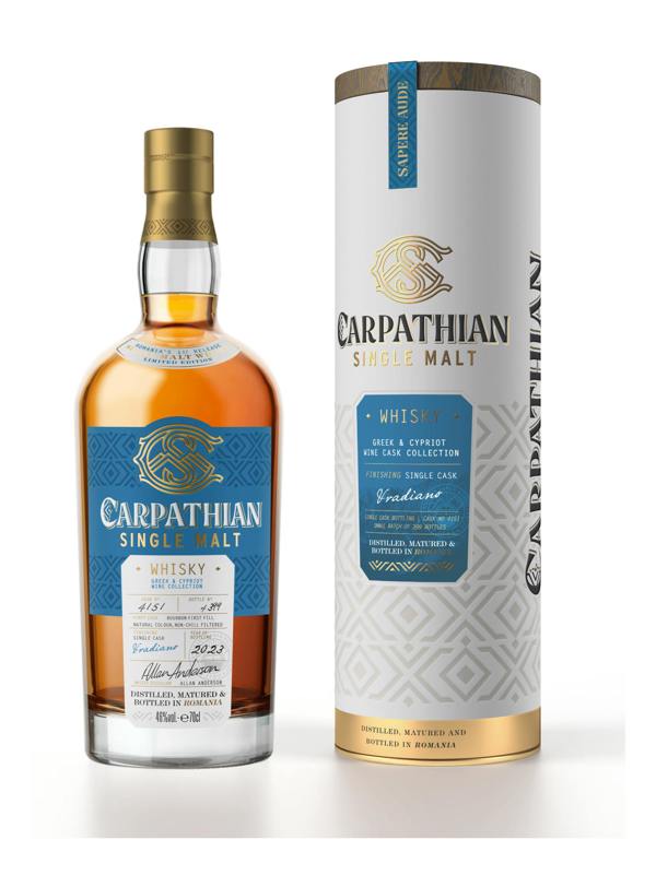Carpathian Vradiano Single Malt Whisky 700ml 46% ABV