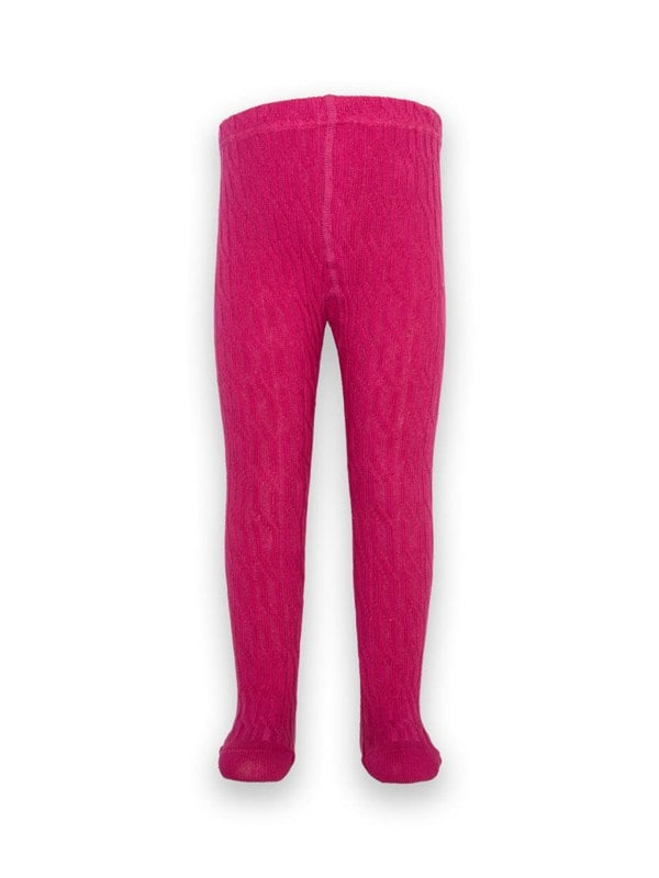 Kite Girls Organic Cable Tights Berry