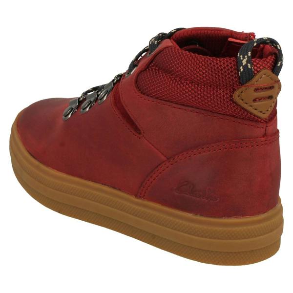 Clarks Boys Clarks Lace Up Ankle Boots Nova Hike K