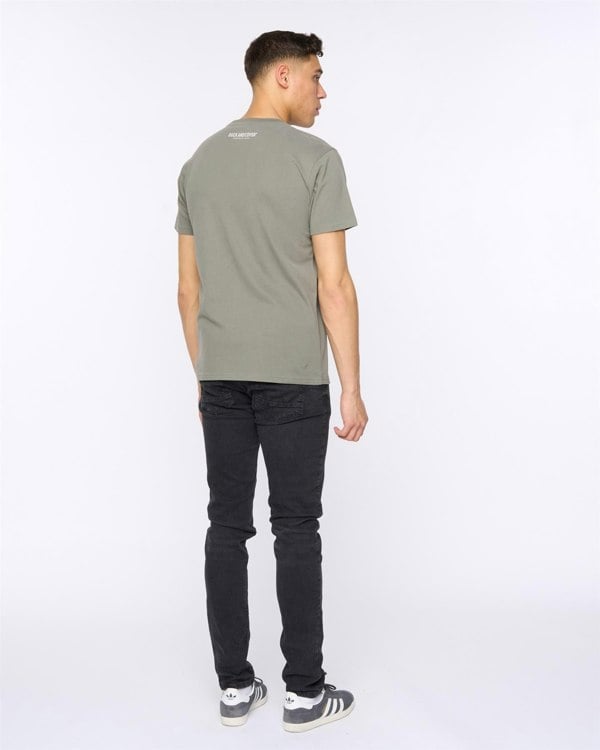 Duck and Cover Wayfirth T-Shirt - Olive