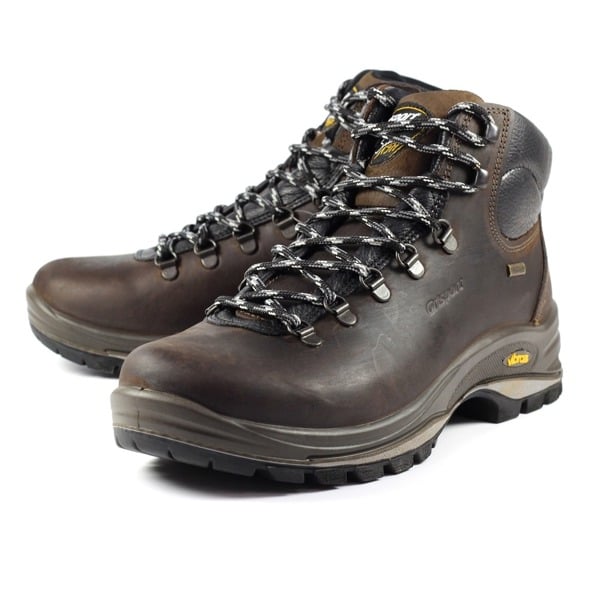 Grisport Mens Fuse Waxy Leather Walking Boots - Brown