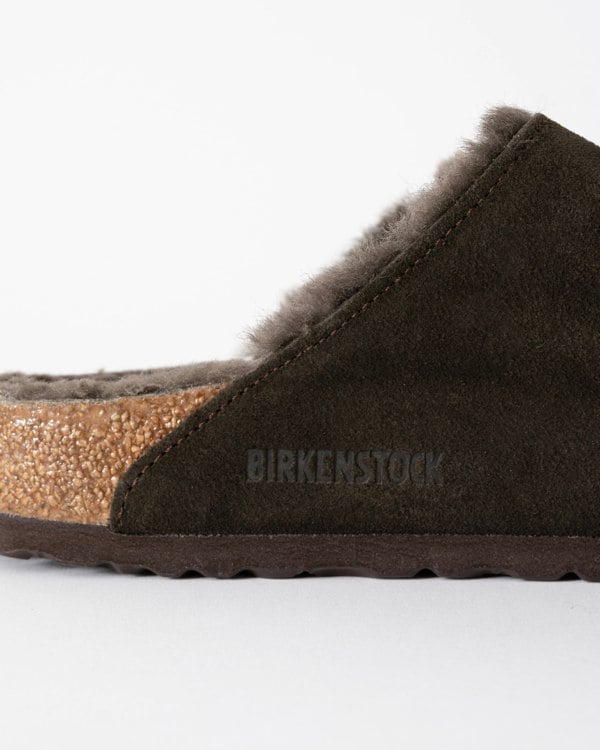 Birkenstock Arizona VL Shearling Womens Sandals - Mocha